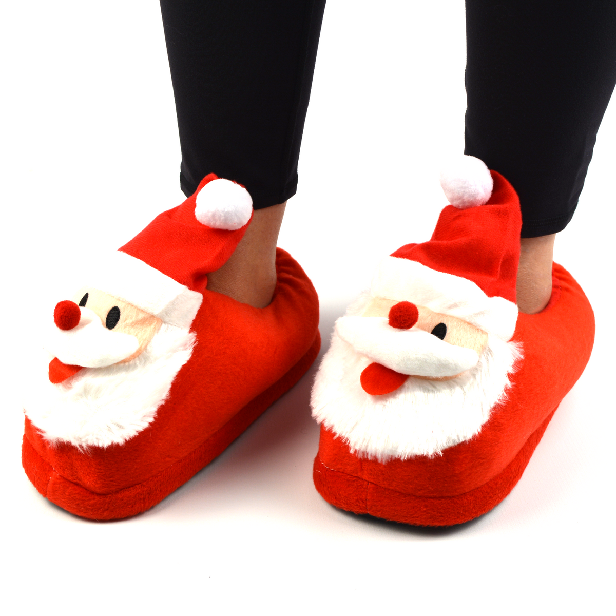 Mrs claus slippers hot sale