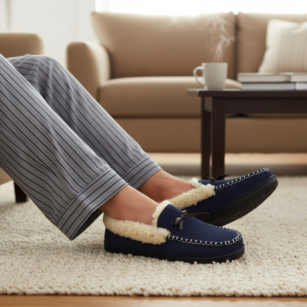Mens Home Loafer - نعال بيت رجالي
