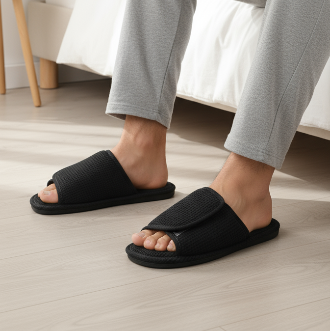 Velcro Slipper Men