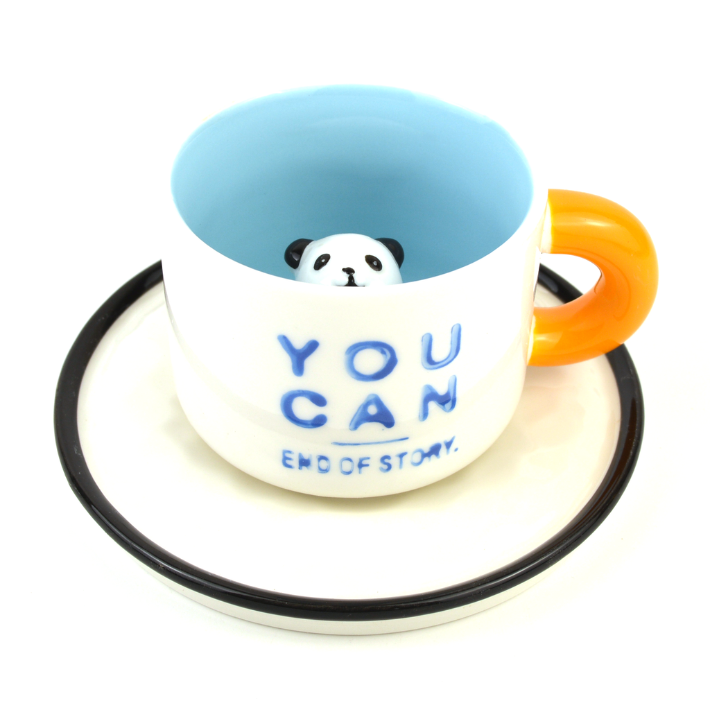 Peeking Panda Mug