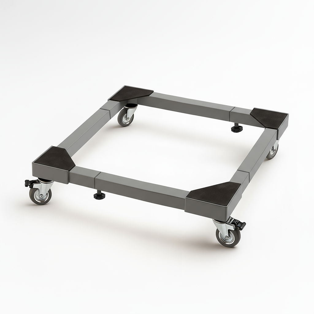 Washing Machine Stand with Wheels - قاعدة غسالة متحرك