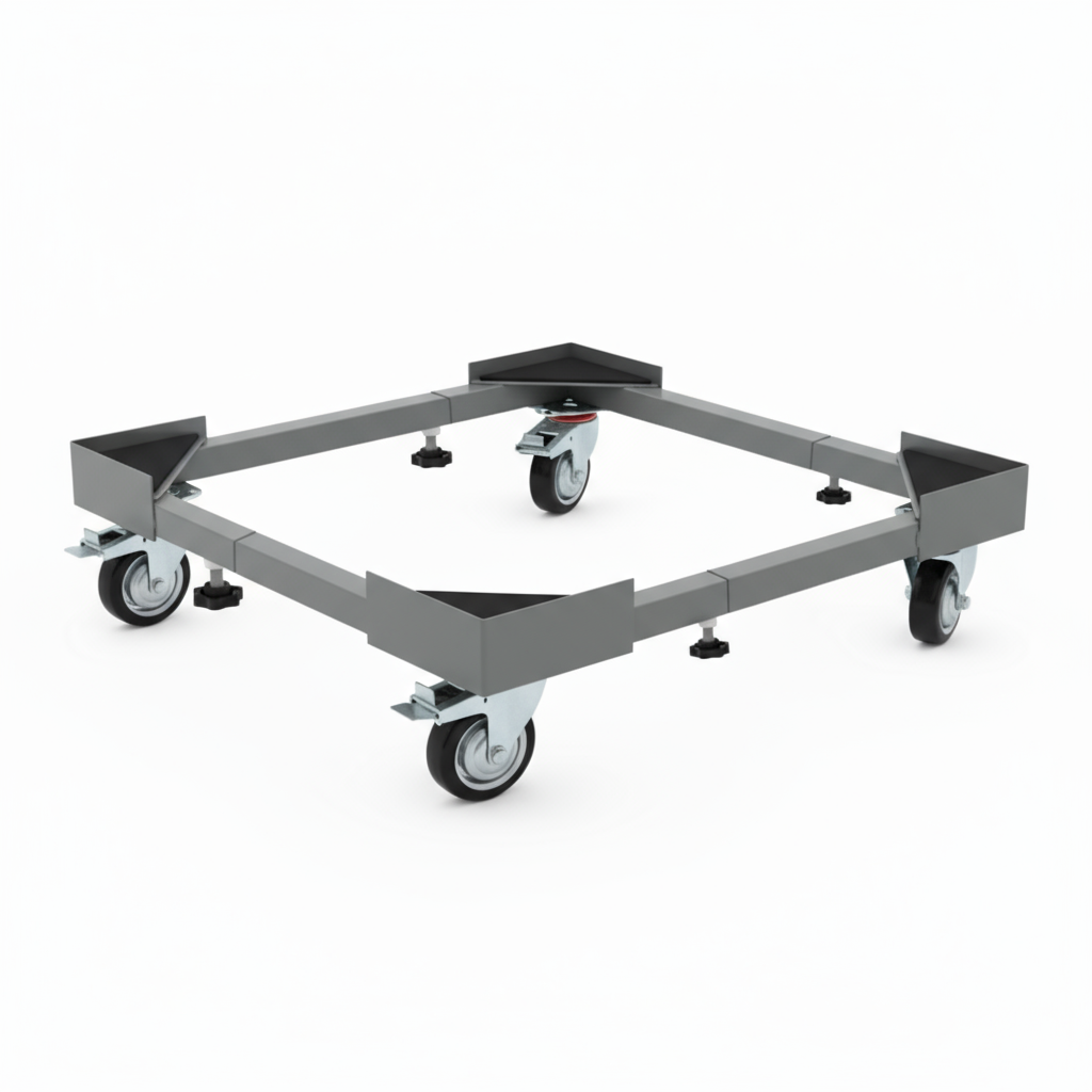 Washing Machine Stand with Wheels - قاعدة غسالة متحرك