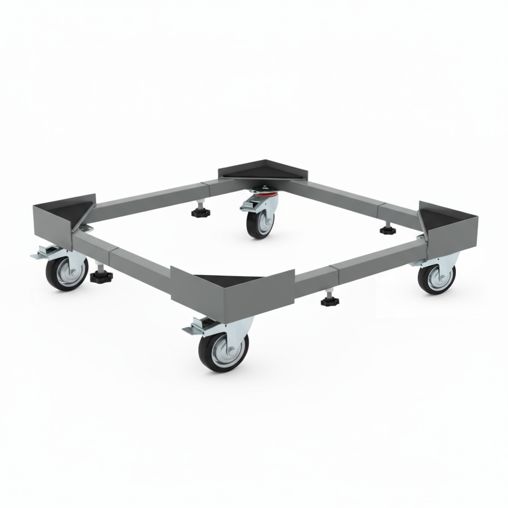 Refrigerator Stand with Wheels - قاعدة ثلاجه