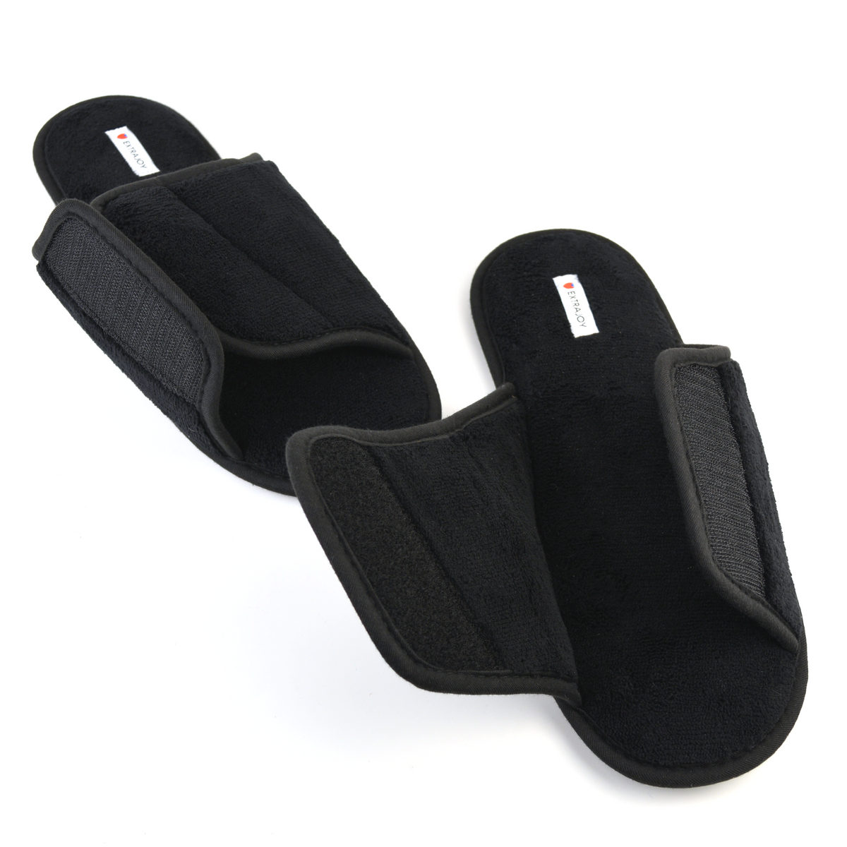 mens velcro slippers