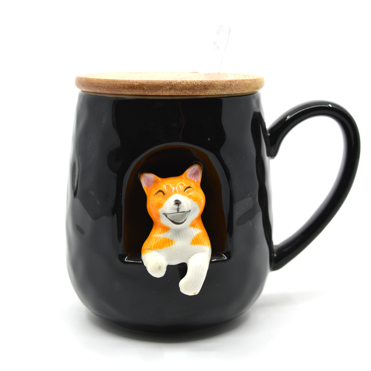 PRETYZOOM Espresso Cups Espresso Cups Dog Mom Glass Drinking  Cups Mug 3d coffee mugs animal mug fox water cup Animal Mug Tea Ceramic Tea  Cups Expresso Coffee Cup Travel Coffee