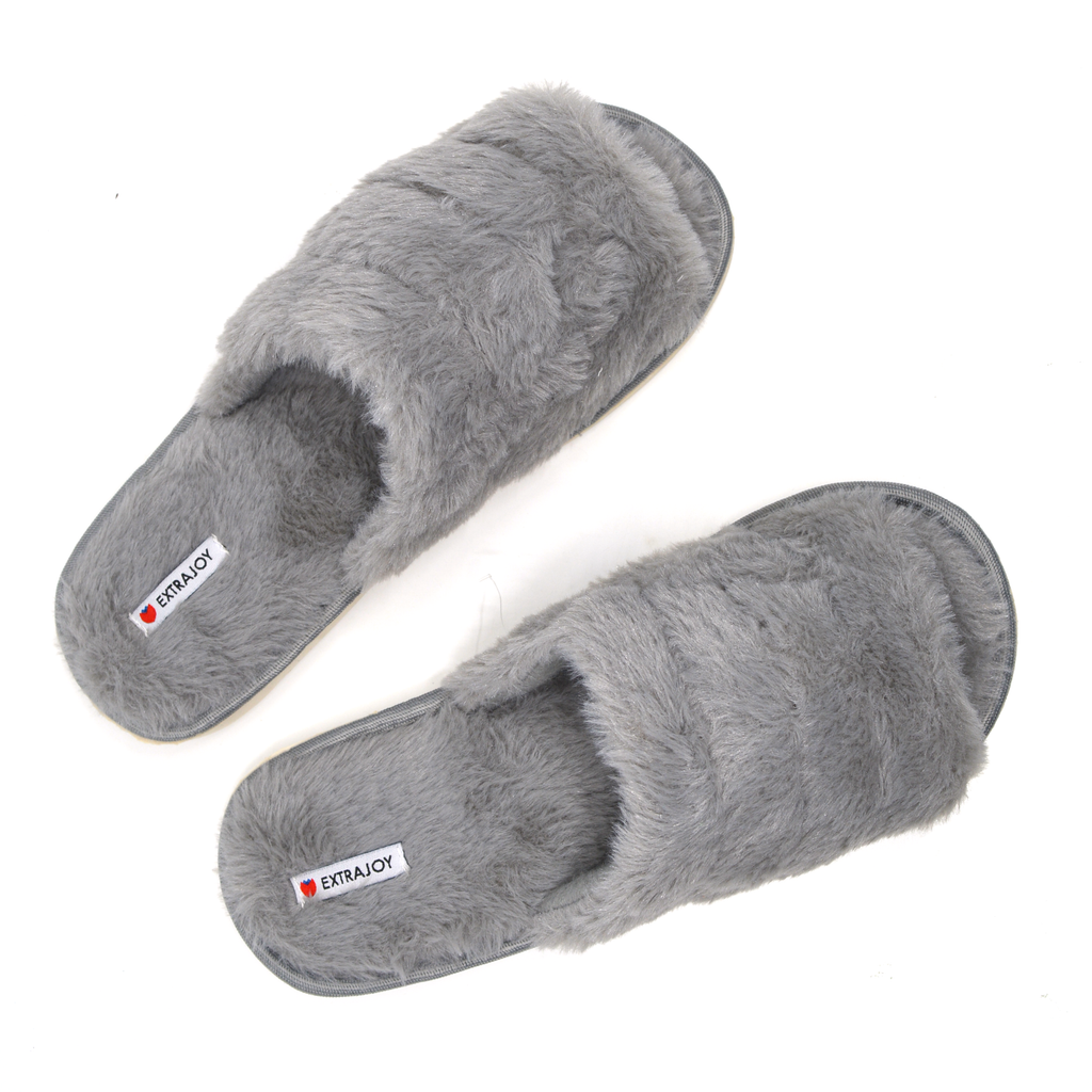 Fur slippers near me sales