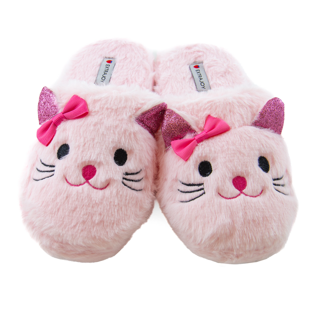 Cat Slippers (Pink)
