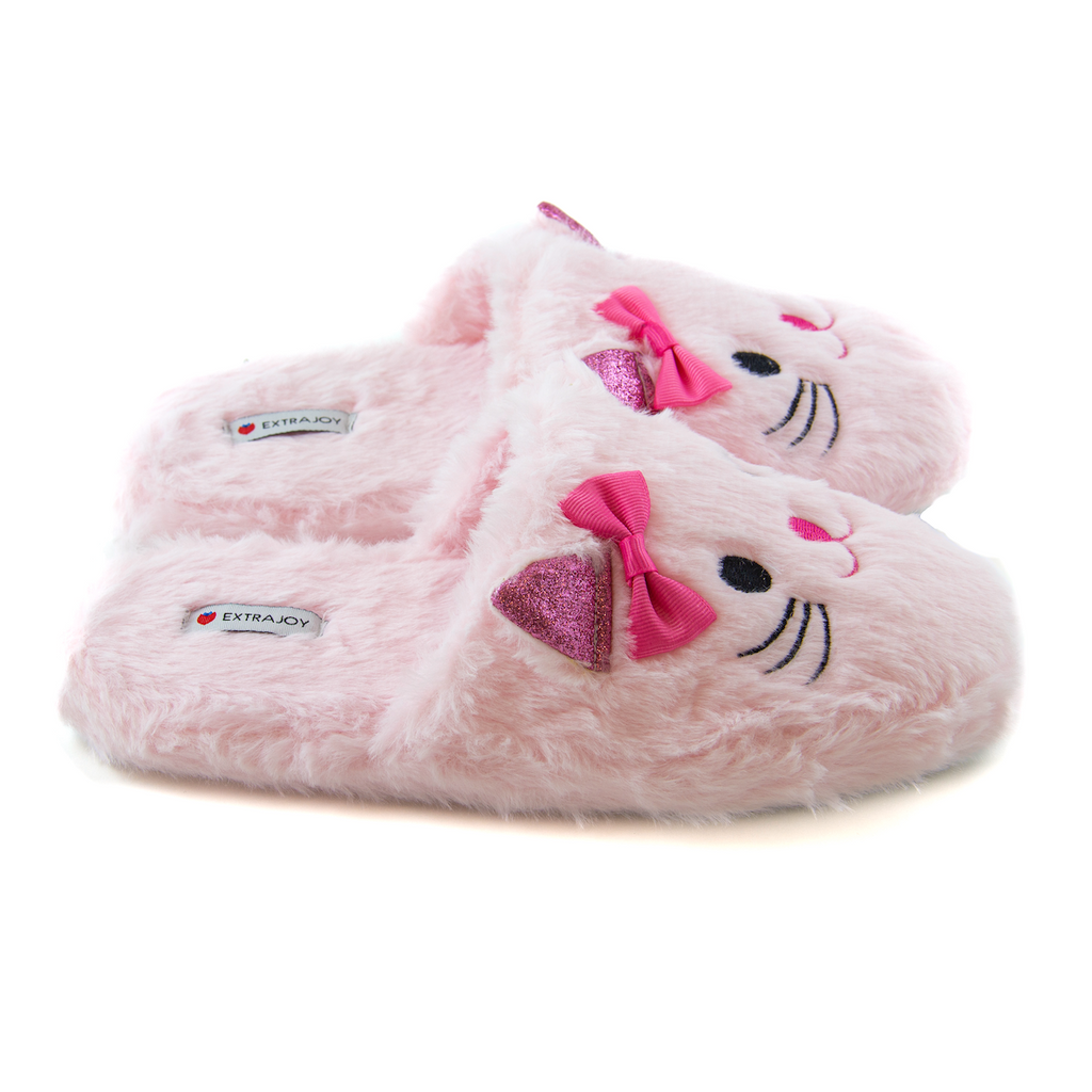 Cat Slippers (Pink)